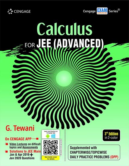 Picture of Calculus for JEE (Advanced), 3E by G. Tewani | 15 March 2020 4.6 out of 5 stars 21